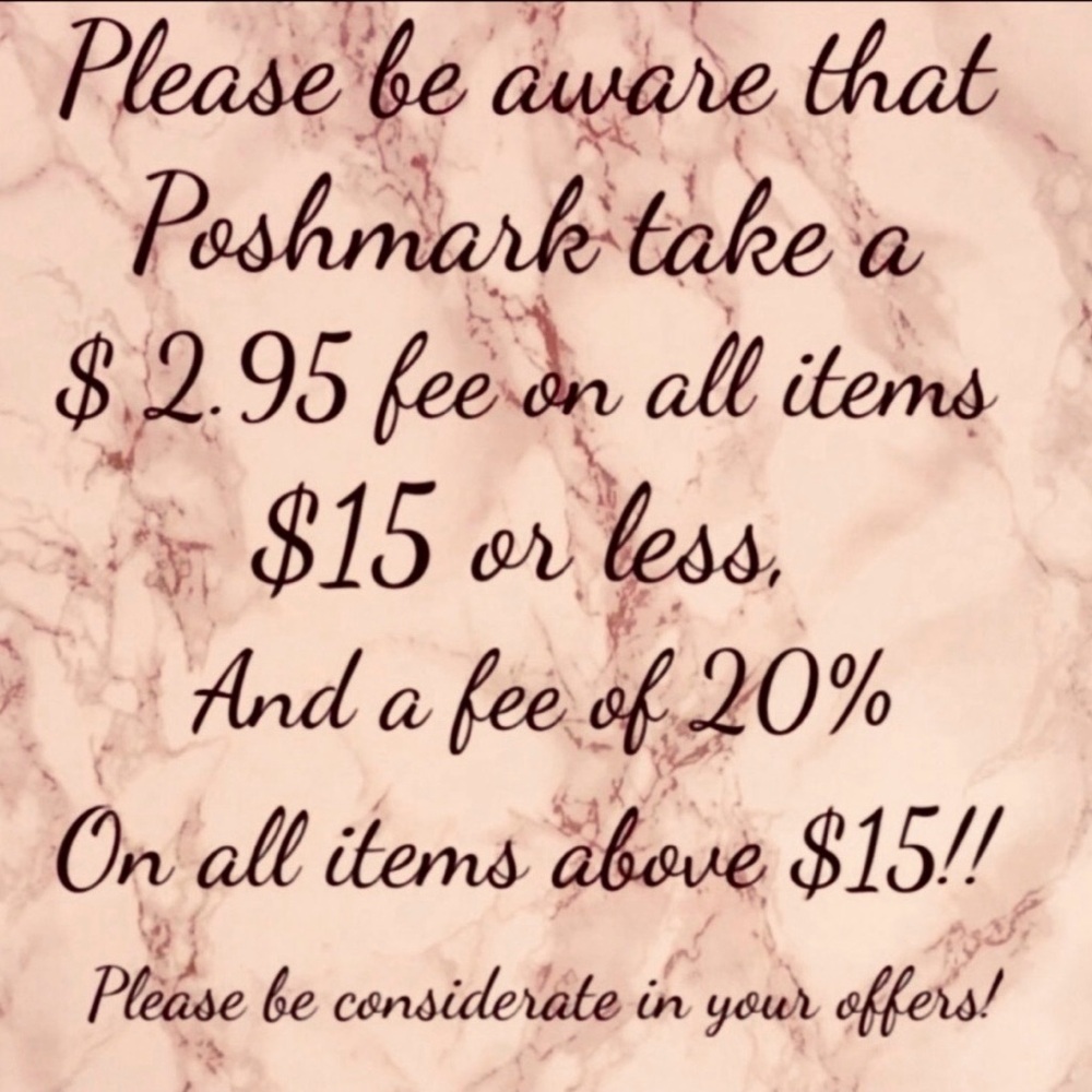 Informational Notice on Pink Marble Background